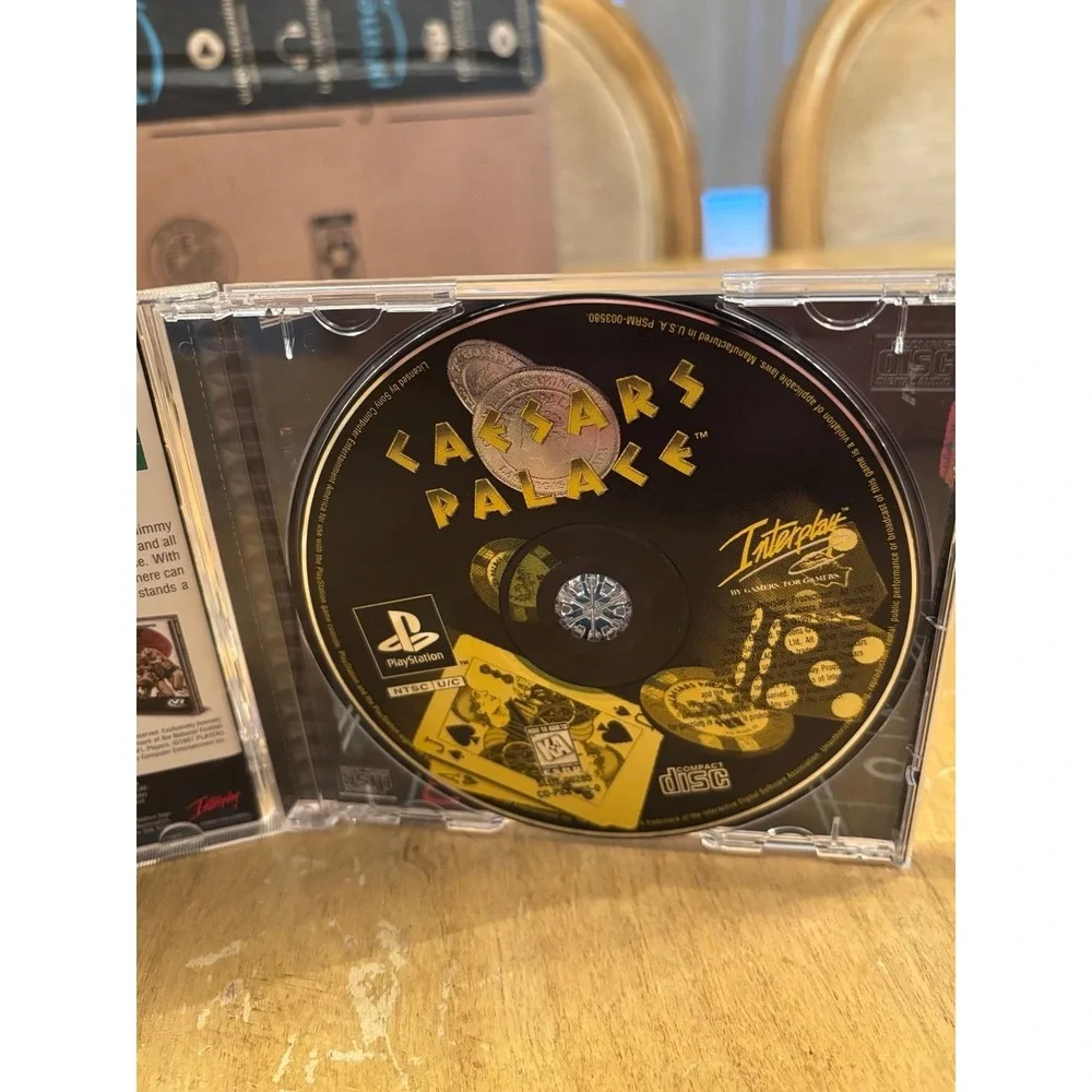 Caesars Palace (Sony PlayStation 1) PS1 Complete CIB
